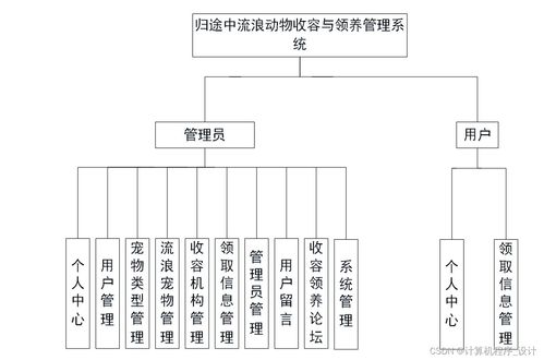 SSM归途中流浪动物收容与领养管理系统 Java计算机系统服务的创新应用